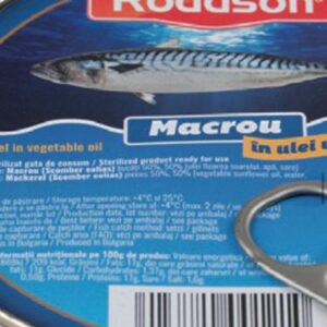 Macrou in ulei Rodson 160 g